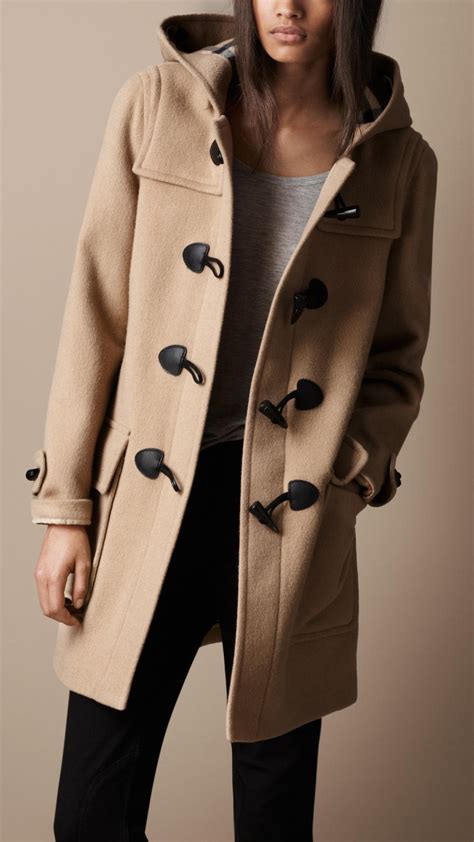 burberry duffle coat femme